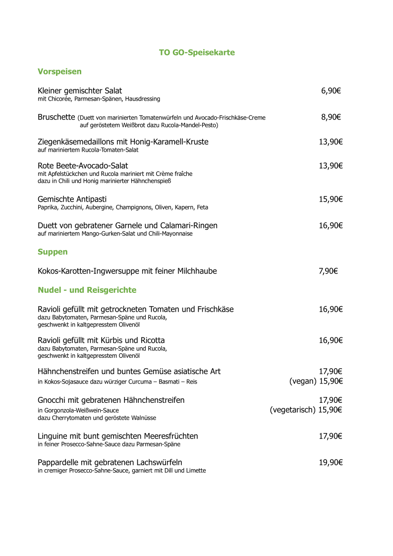 Menu Genuss Art-1