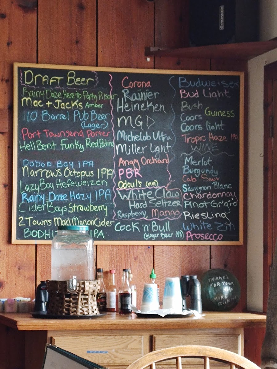 Menu Geoduck Restaurant & Lounge-10