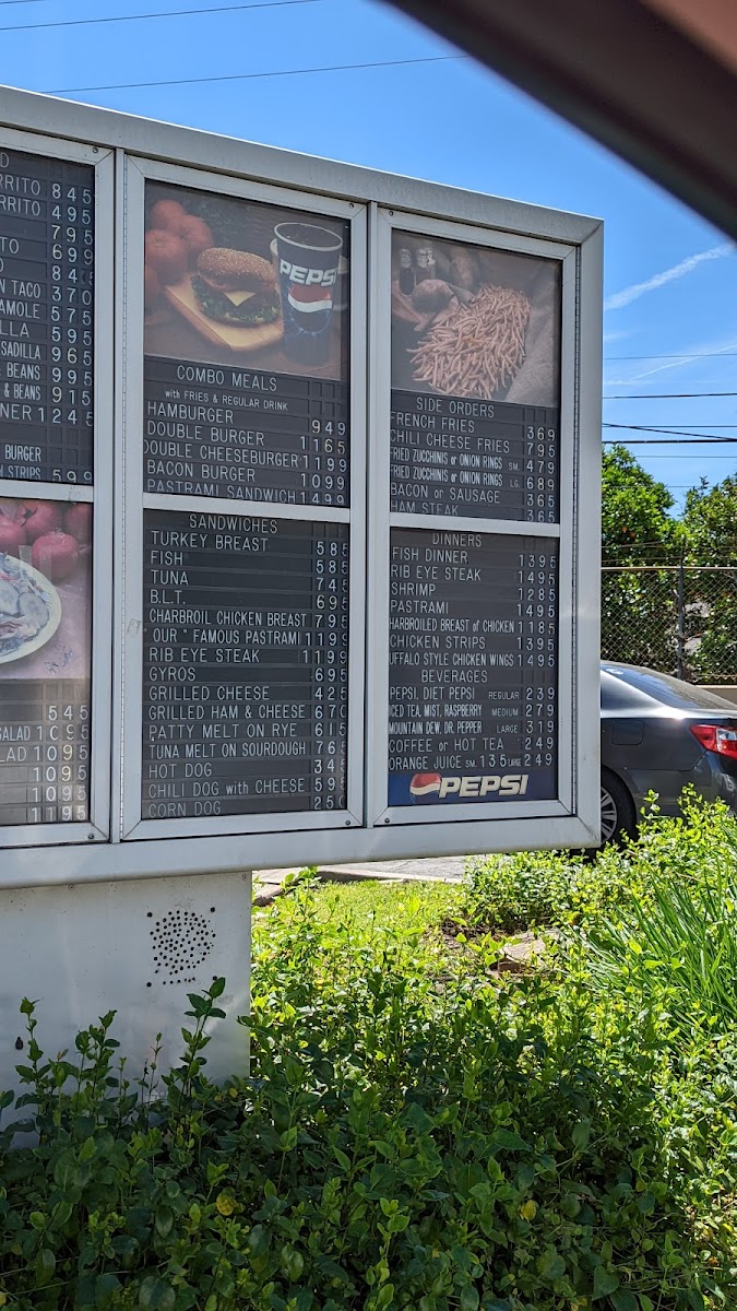Menu George's Burgers-4