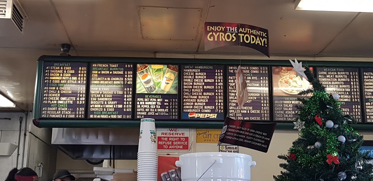 Menu George's Burgers-7