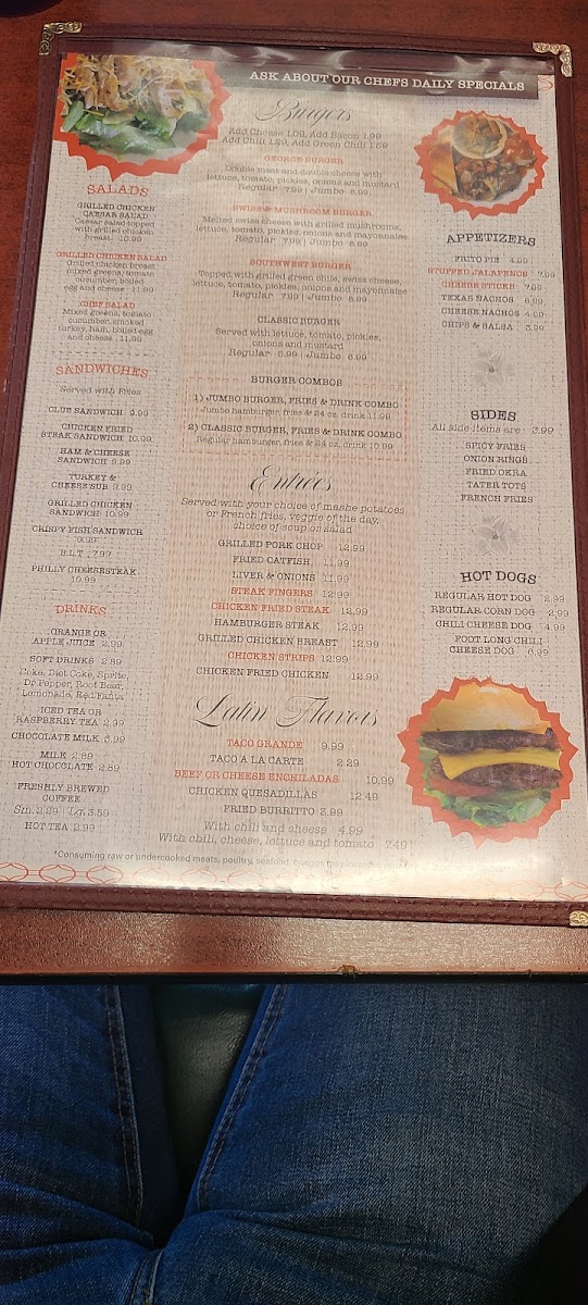 Menu George's Restaurant-4