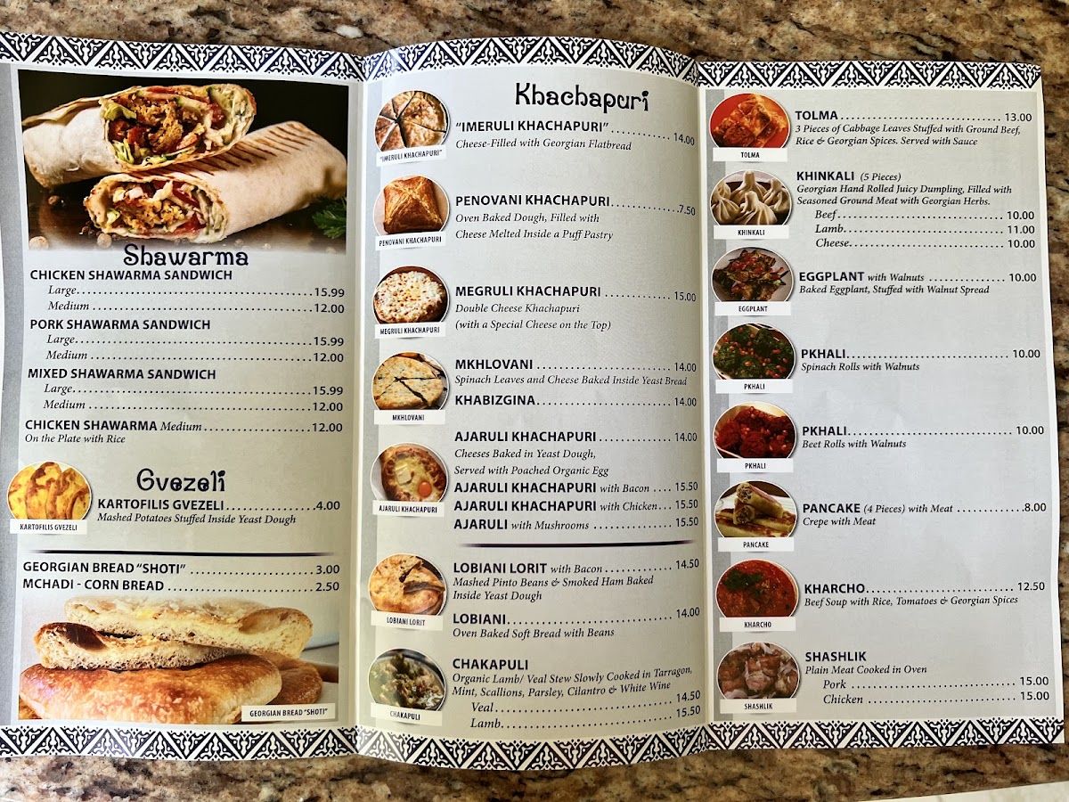 Menu Georgian Shawarma House-2
