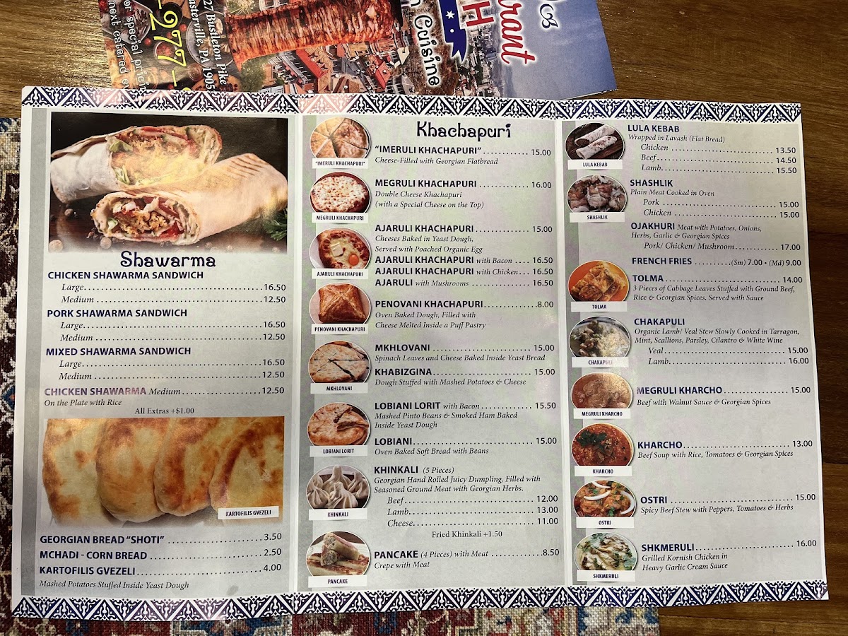Menu Georgian Shawarma House-6