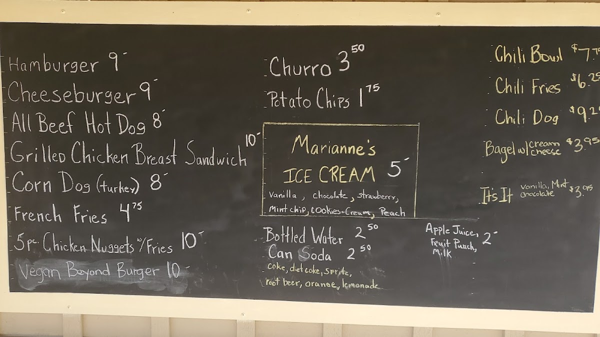 Menu Georgie's Cook House-2