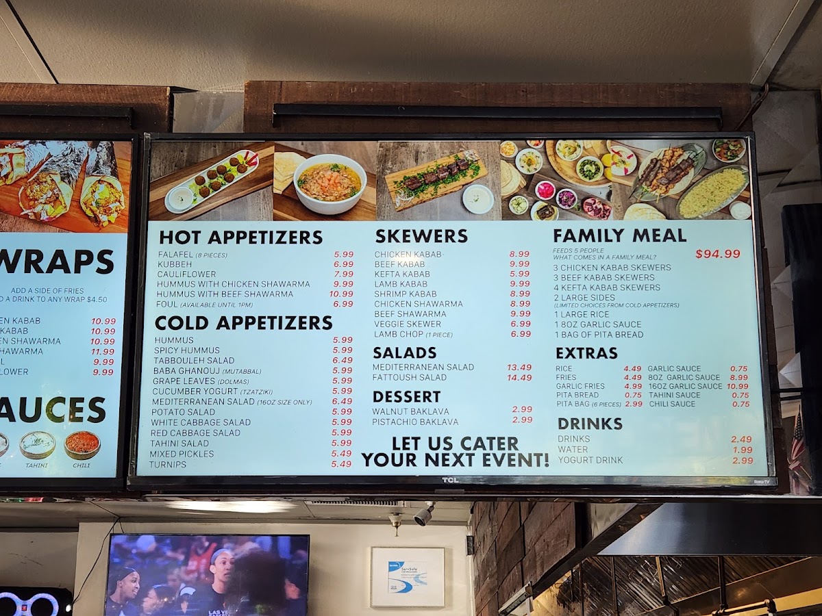 Menu Georgie's Mediterranean Cuisine-6