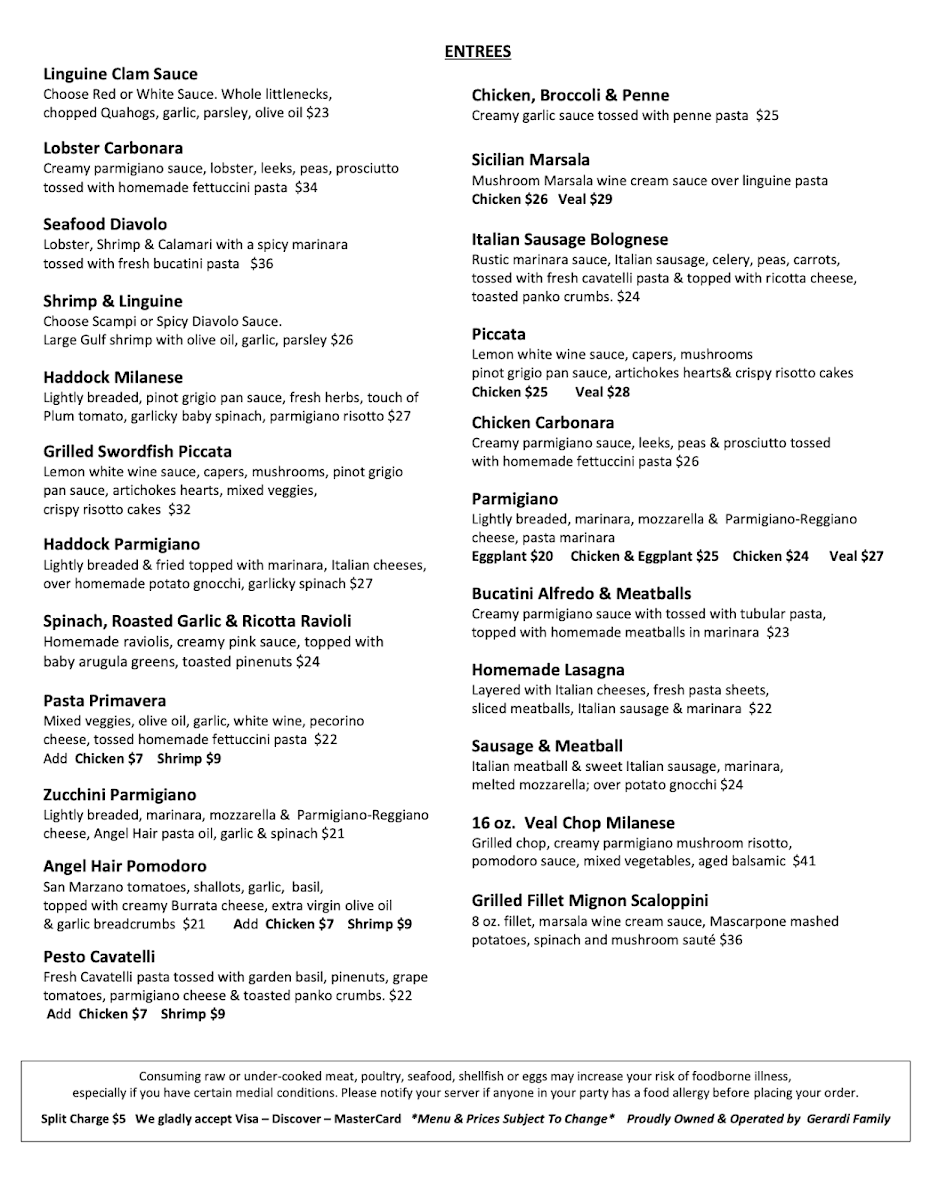 Menu Gerardi's Cafe-3