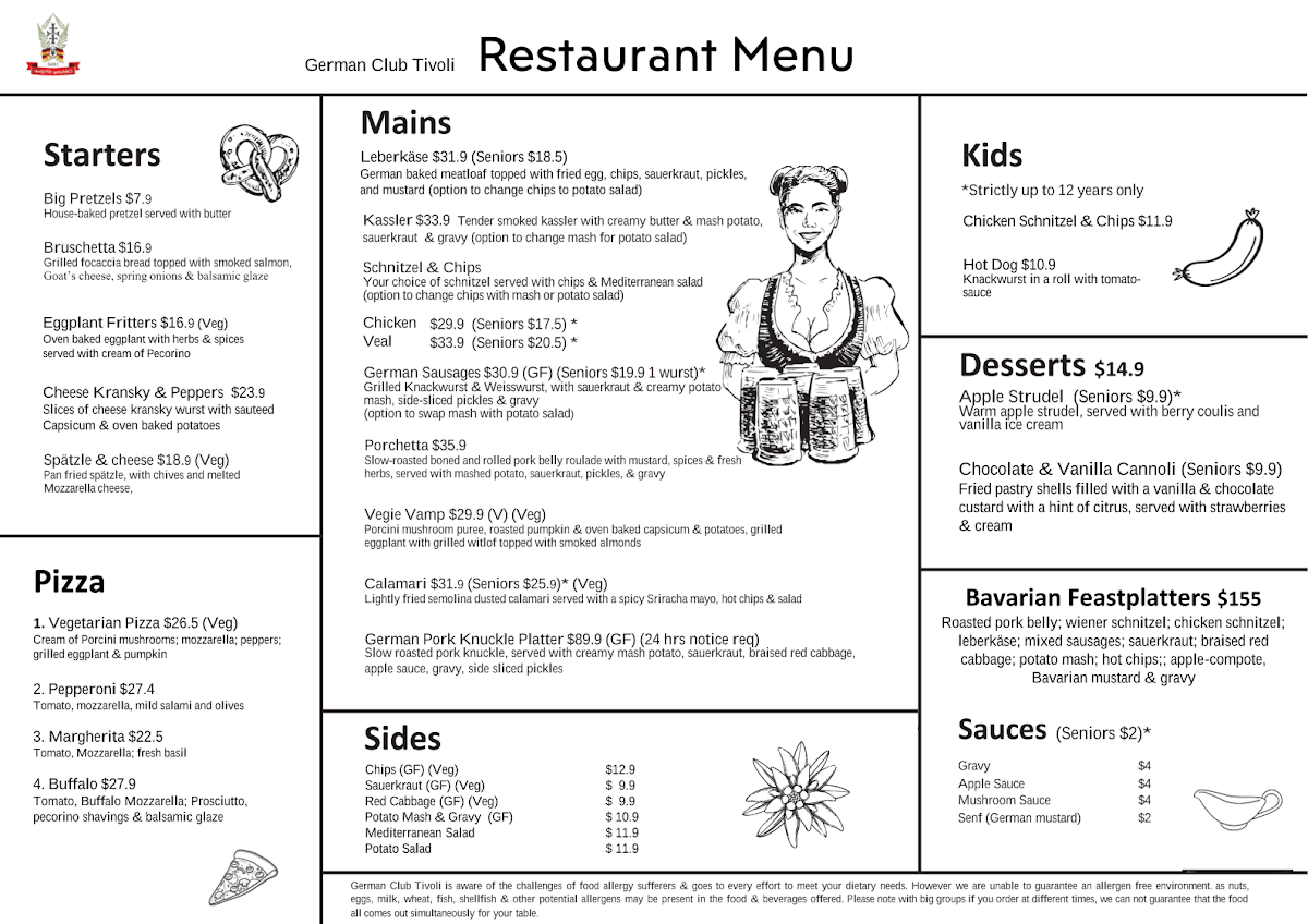 Menu German Club Tivoli-2