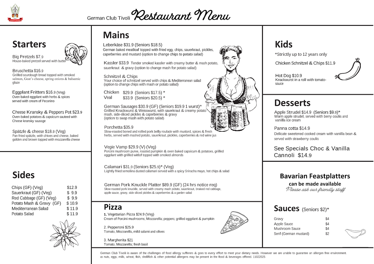 Menu German Club Tivoli-3