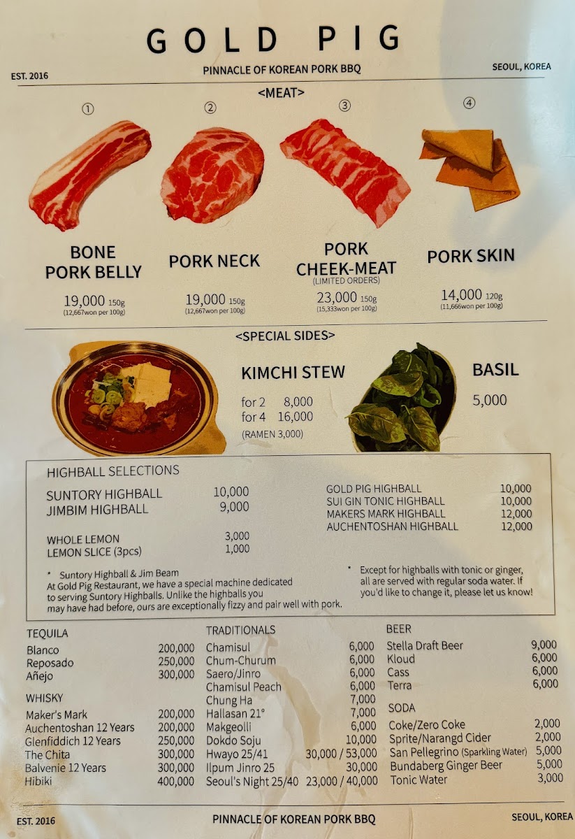 Menu Geumdwaeji Sikdang-5