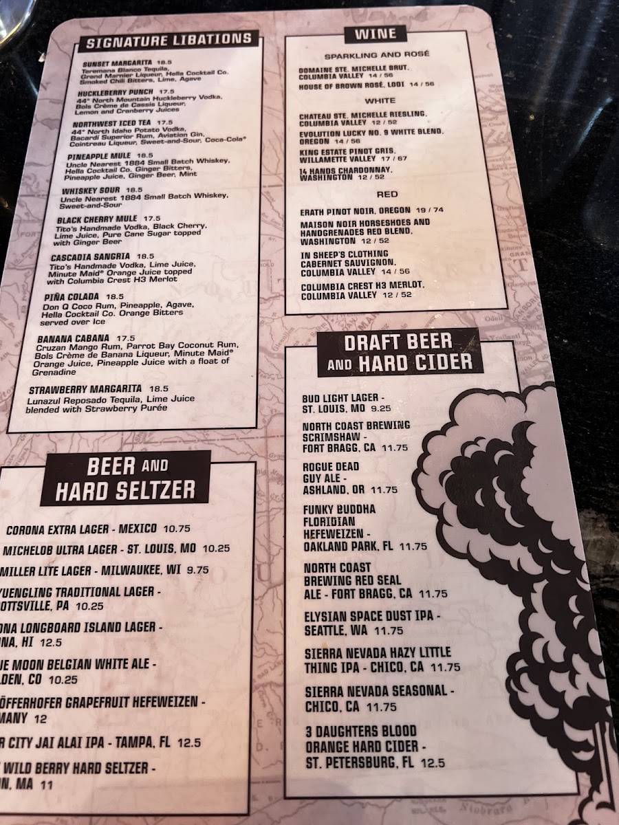 Menu Geyser Point Bar & Grill-4