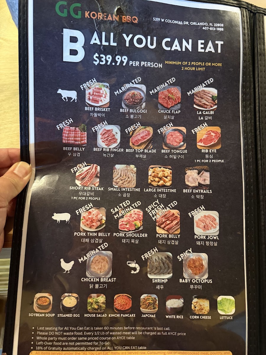 Menu Gg Korean Bbq-2