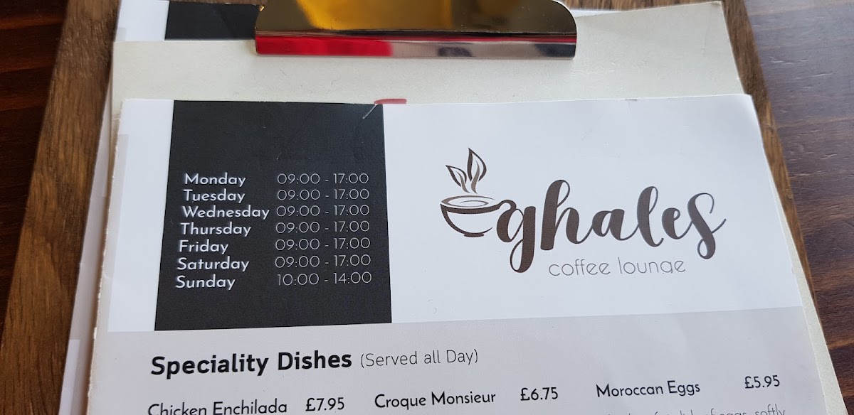 Menu Ghale’S Coffee Lounge-5