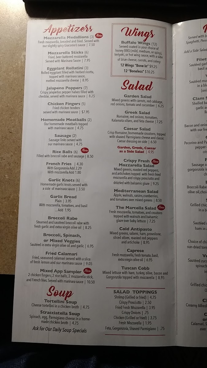 Menu Giacomo's Pizza Spackenkill-1