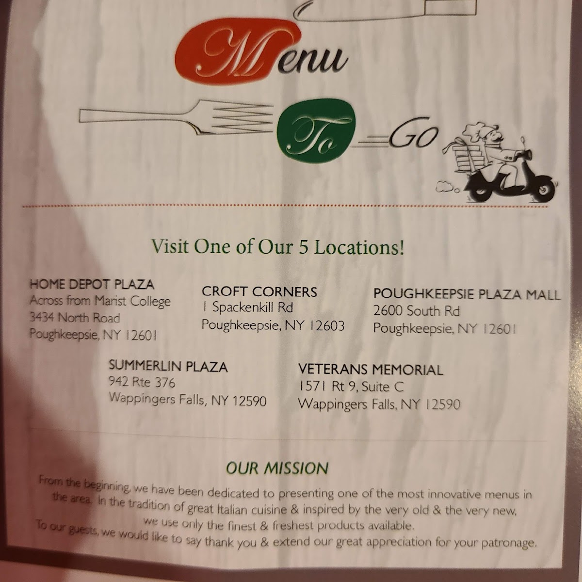 Menu Giacomo's Pizza Spackenkill-4