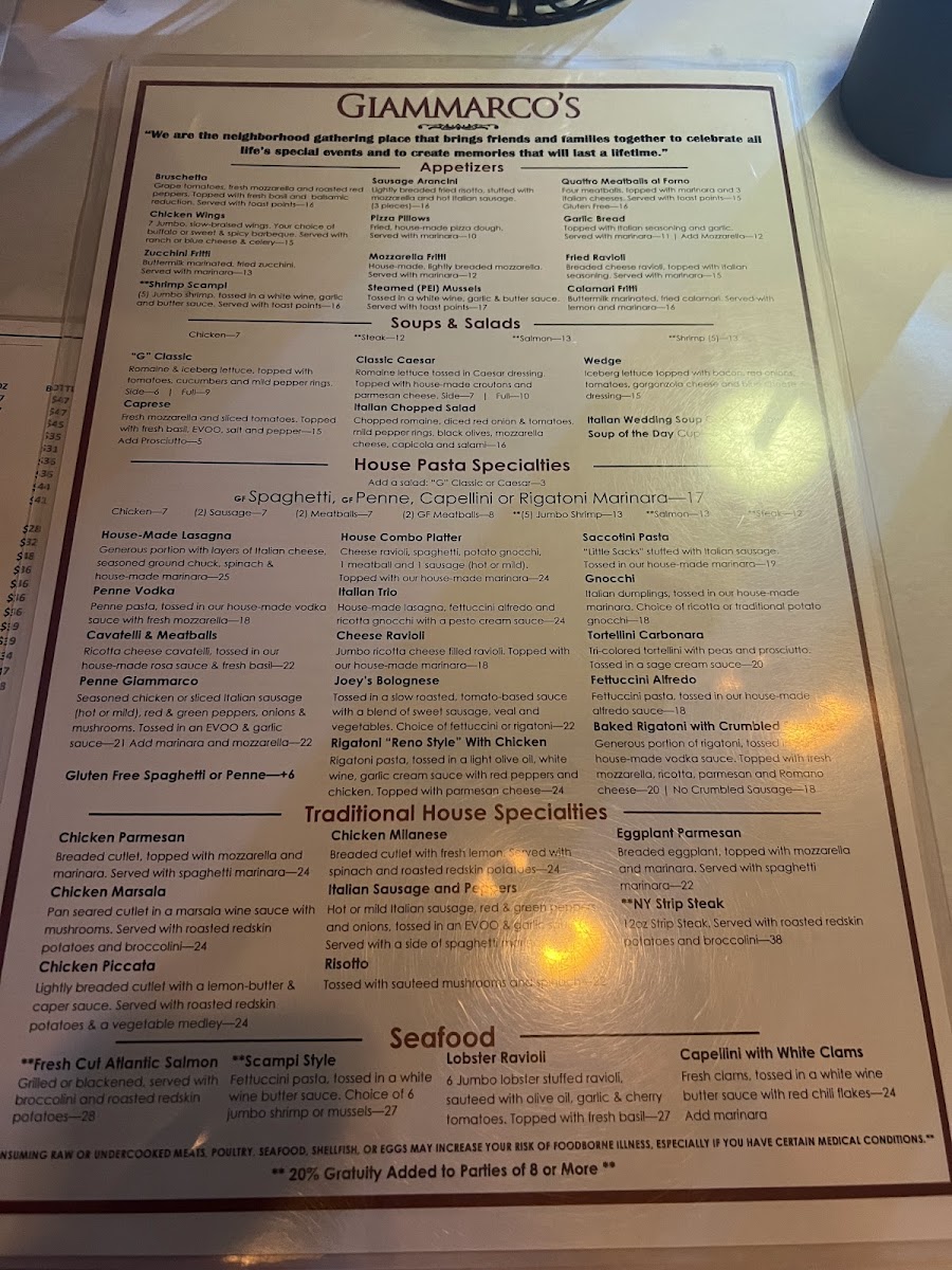 Menu Giammarco's Italian Restaurant-3
