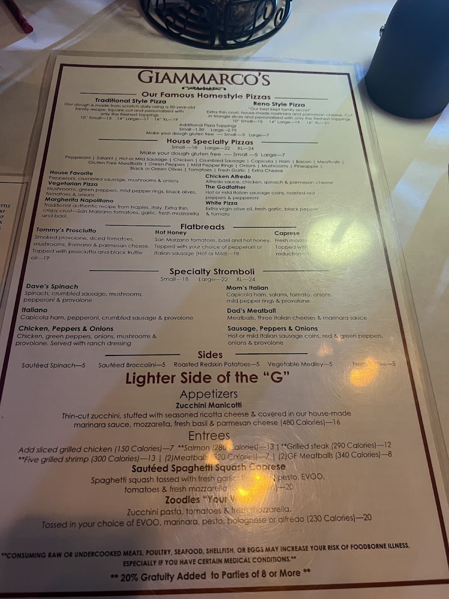 Menu Giammarco's Italian Restaurant-4