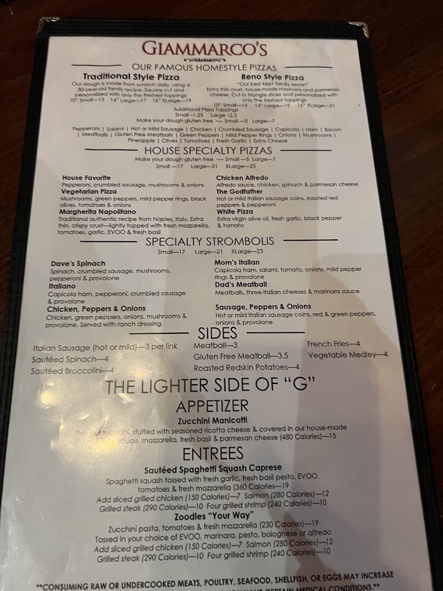 Menu Giammarco's Italian Restaurant-6