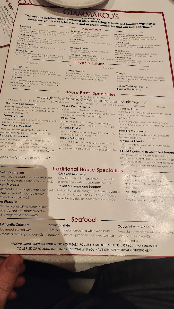 Menu Giammarco's Italian Restaurant-8