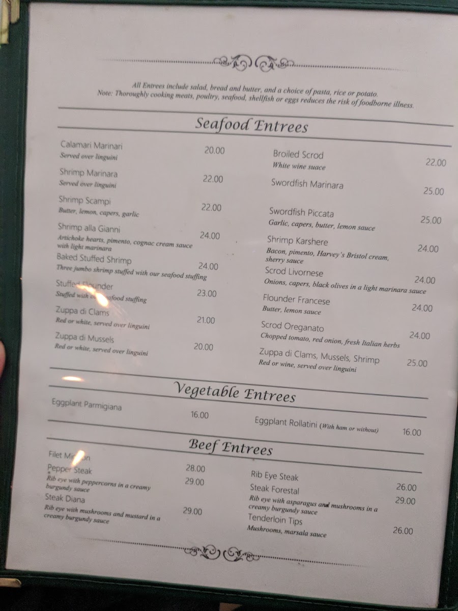 Menu Gianni Restaurant-1