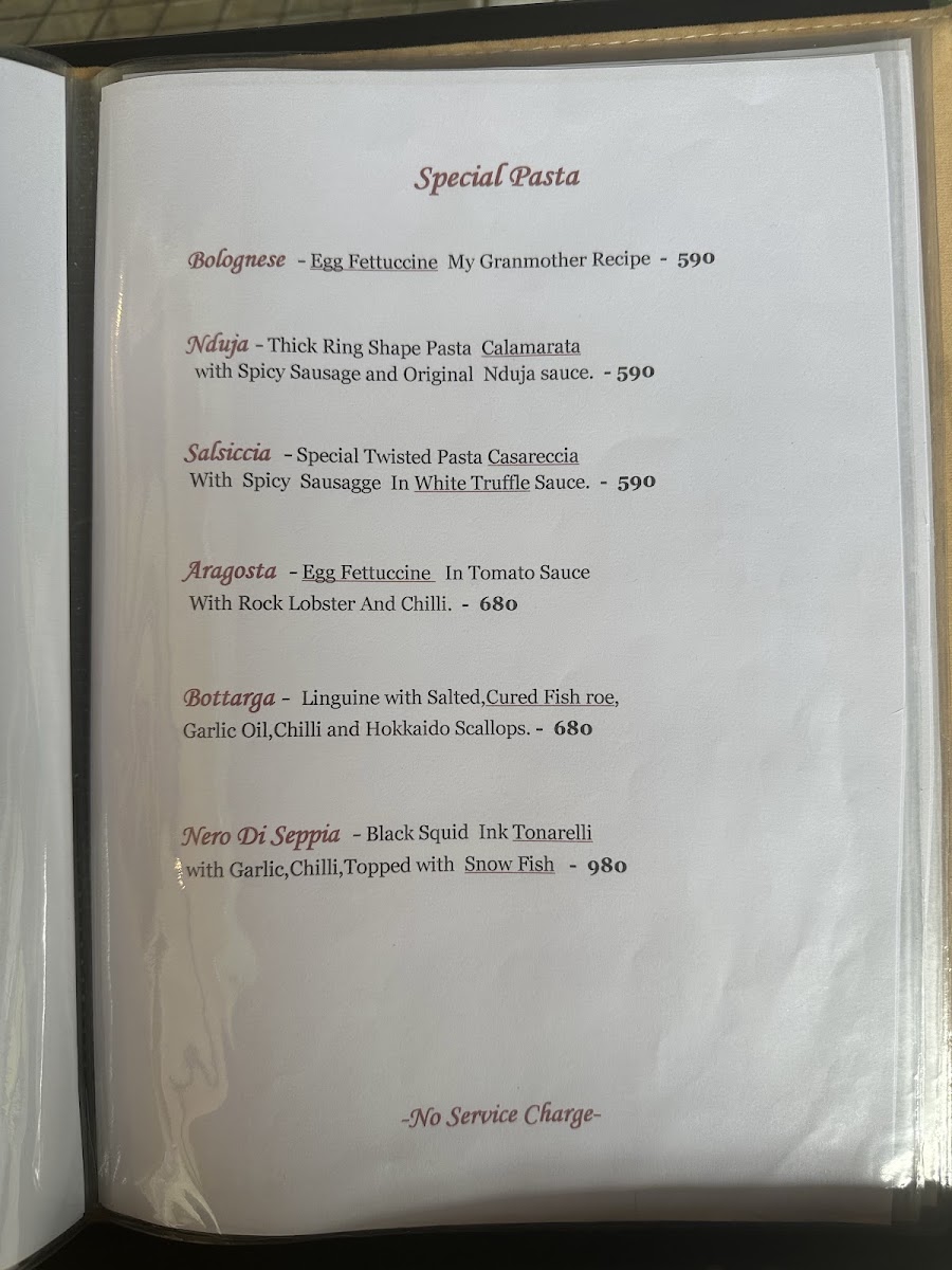 Menu Gian's Italian Restaurant-8