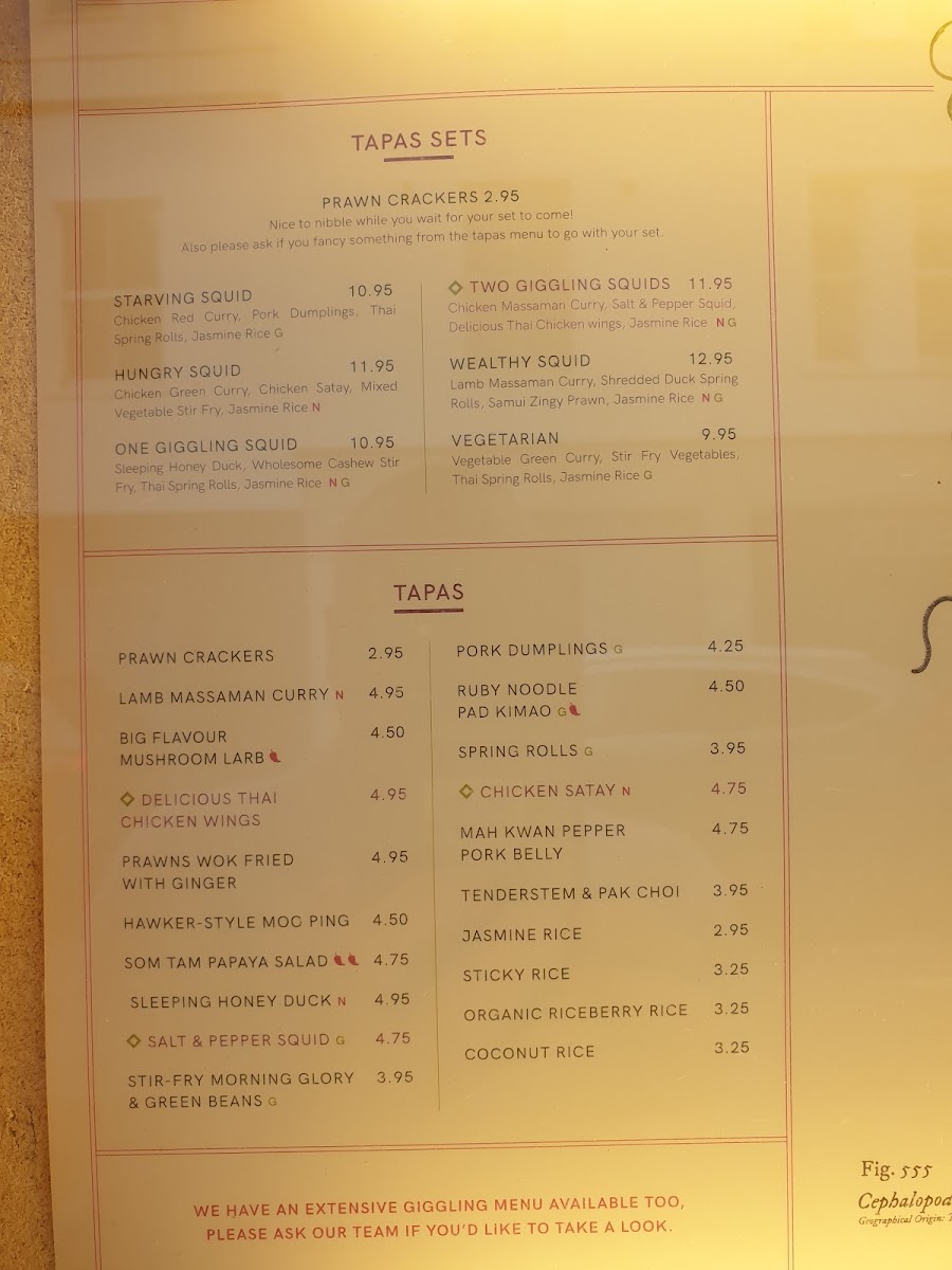 Menu Giggling Squid - Tunbridge Wells-3