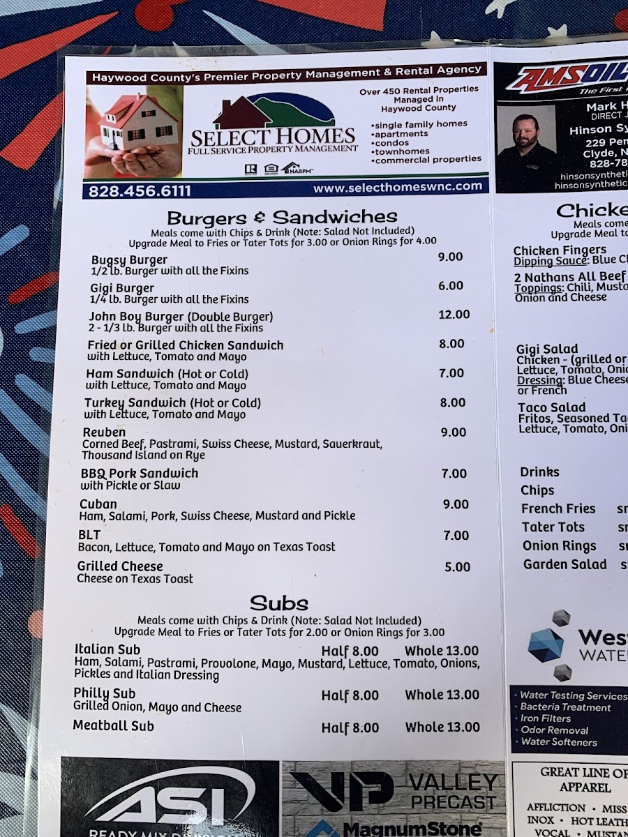 Menu Gigi's Restaurant-7