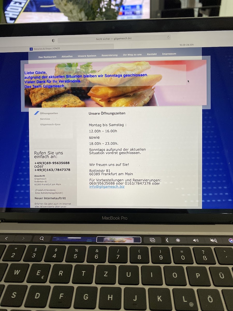 Menu Gilgamesch-1