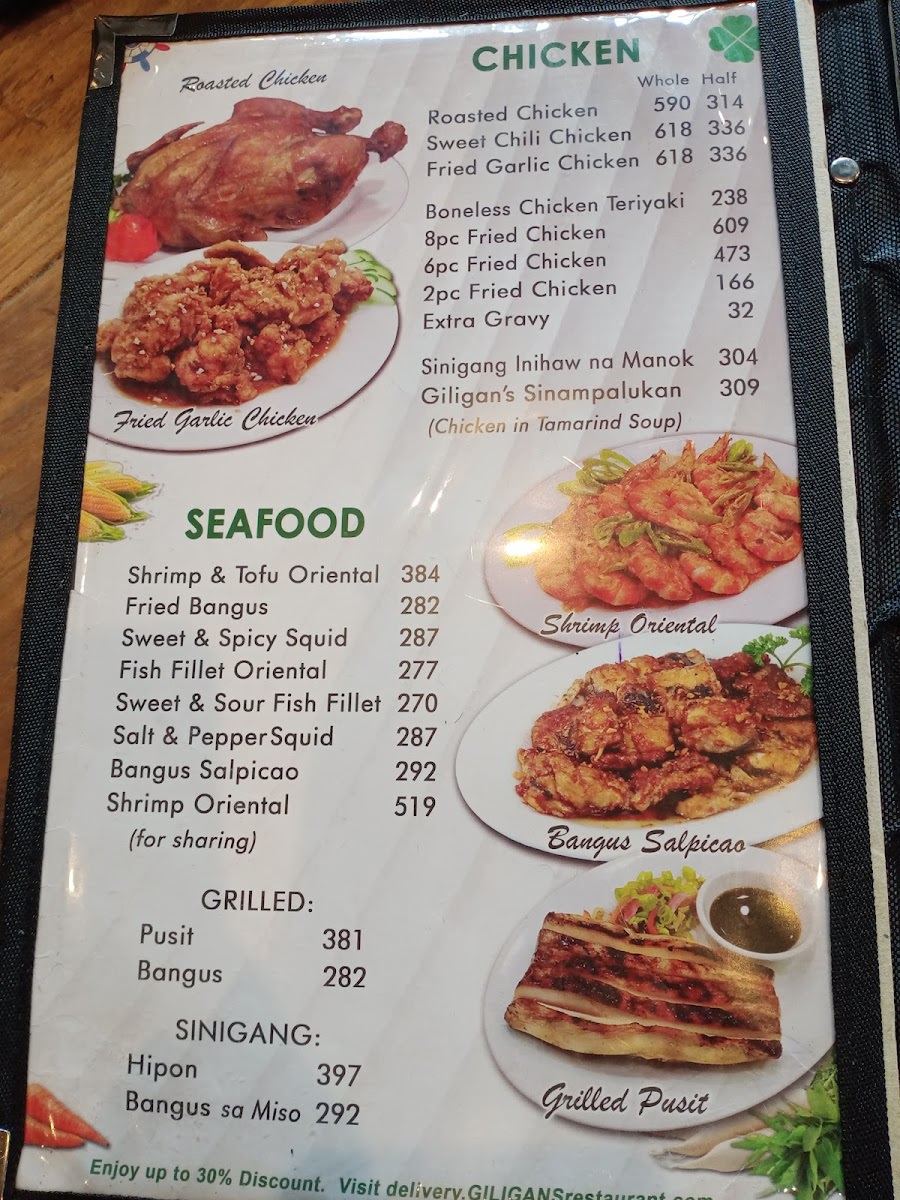 Menu Giligan's-6