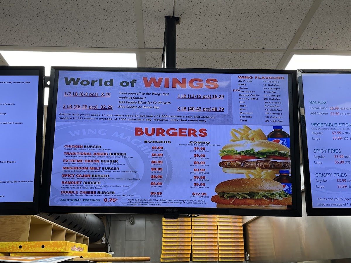 Menu Gino's Pizza & Wing Machine-3