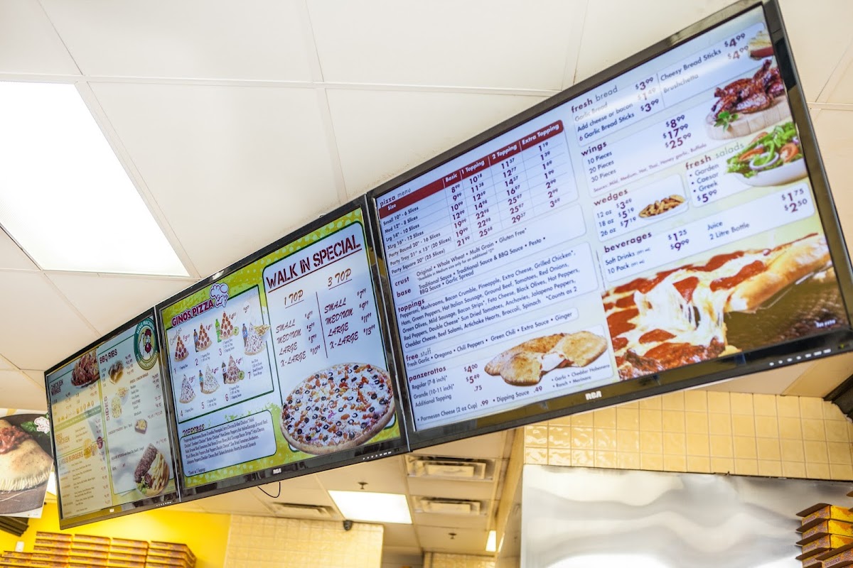 Menu Gino's Pizza & Wing Machine-6
