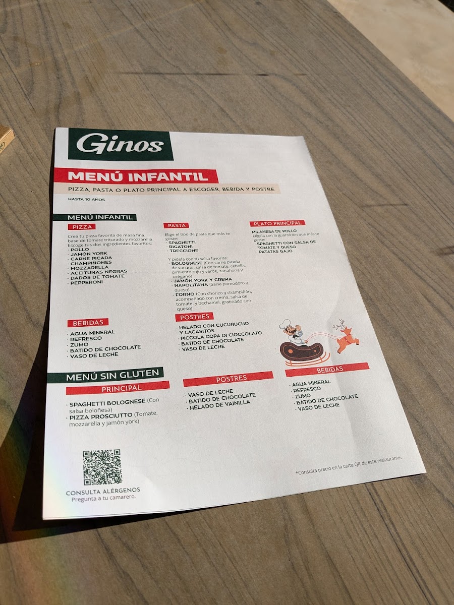 Menu Ginos-4