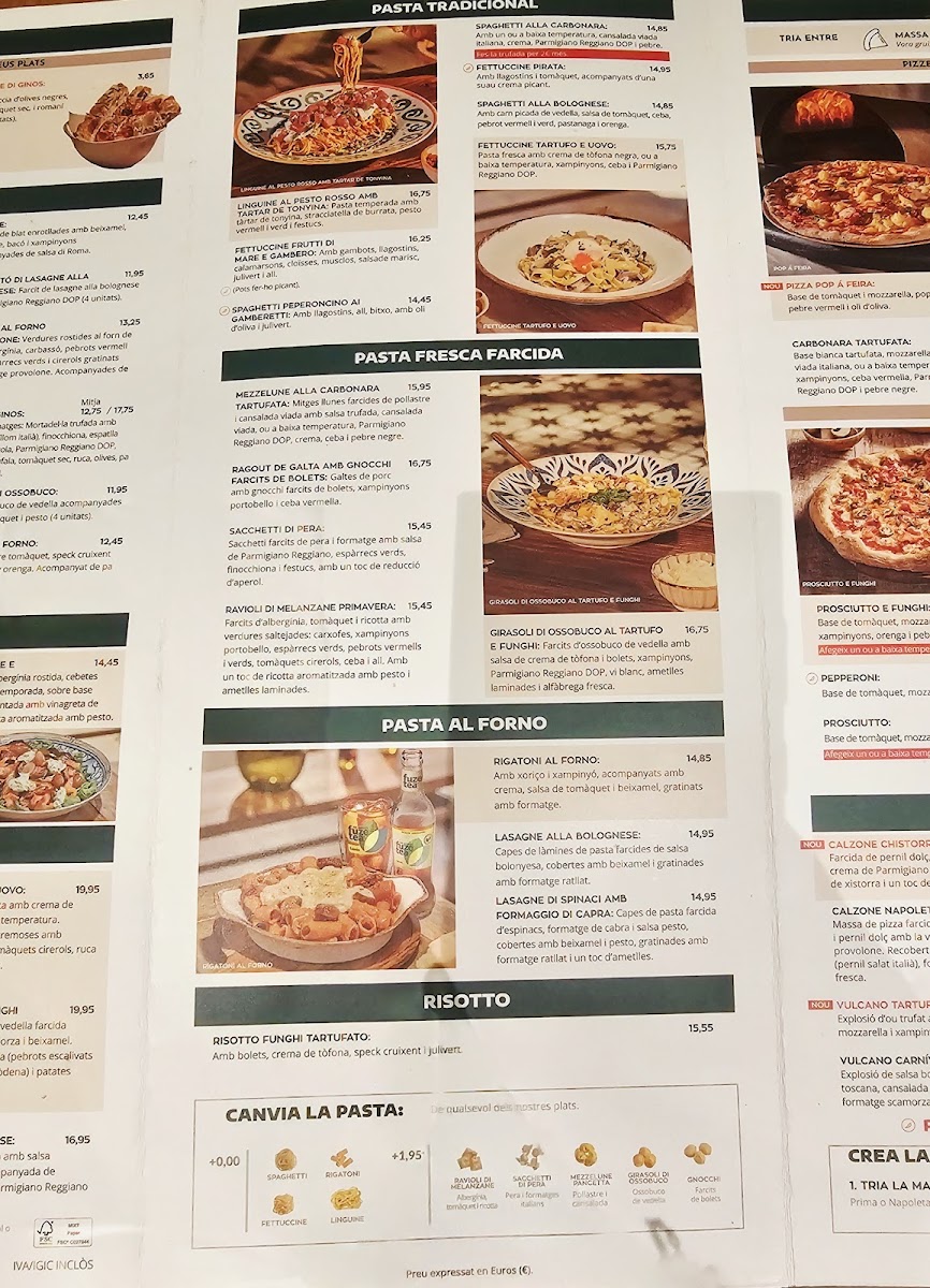 Menu Ginos-5