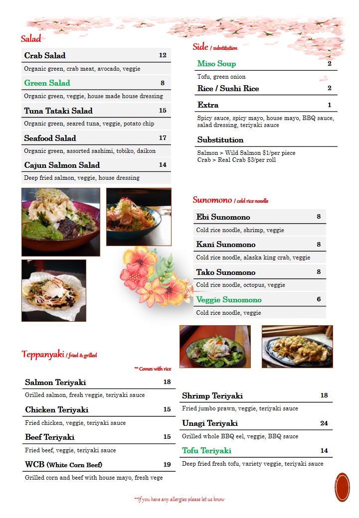 Menu Gintaro Japanese Kitchen-8