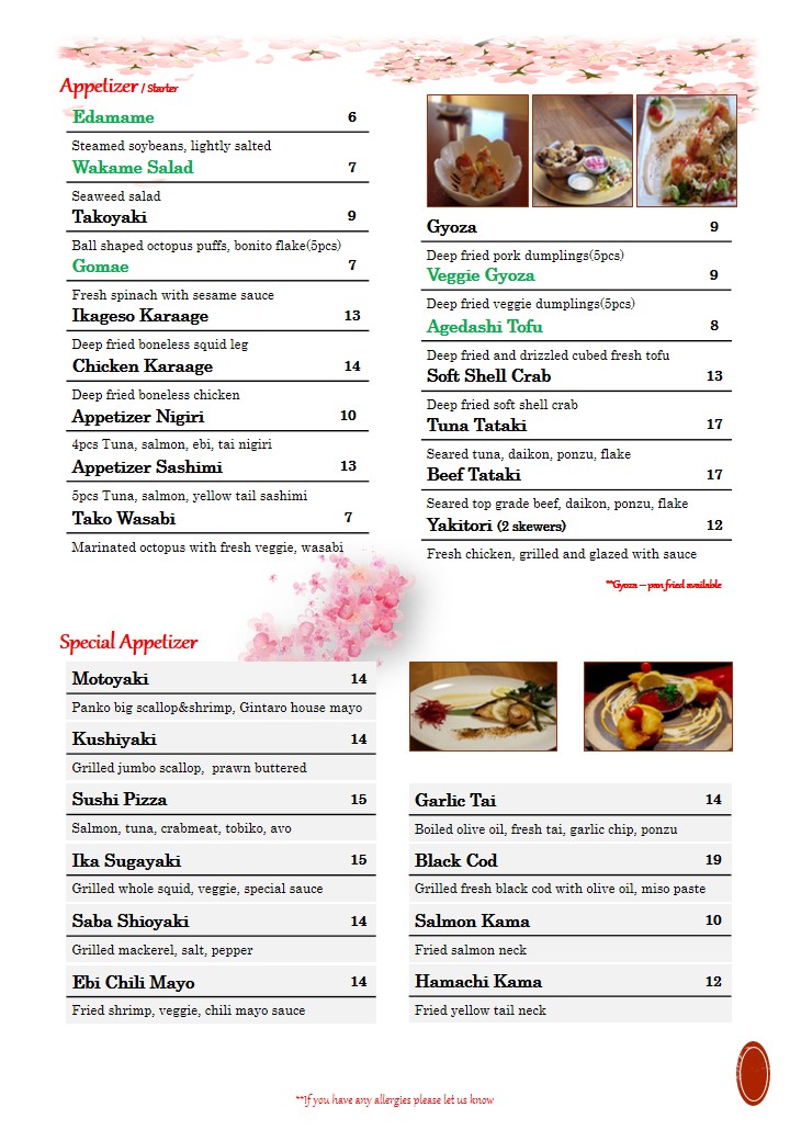 Menu Gintaro Japanese Kitchen-9