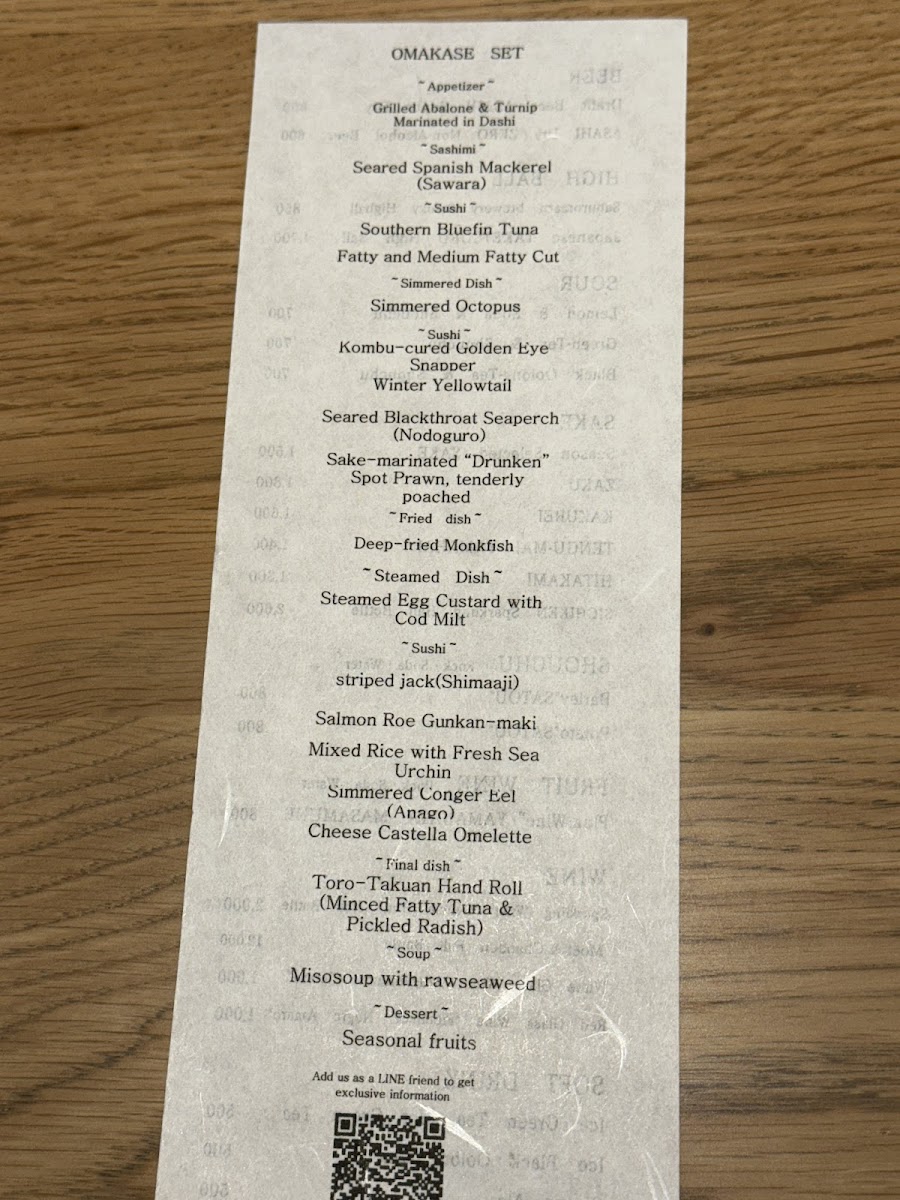 Menu Ginza Sushi Banya Kai-4