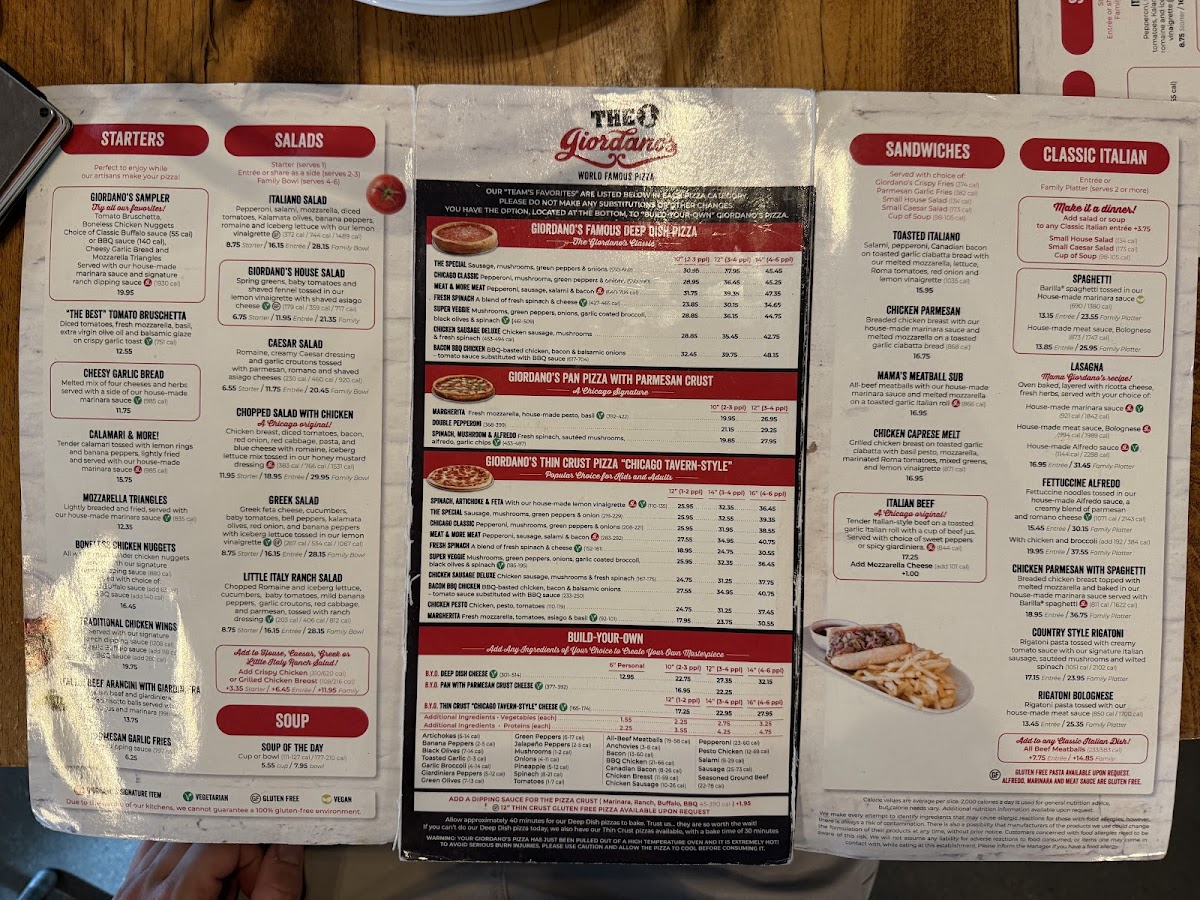 Menu Giordano's-3