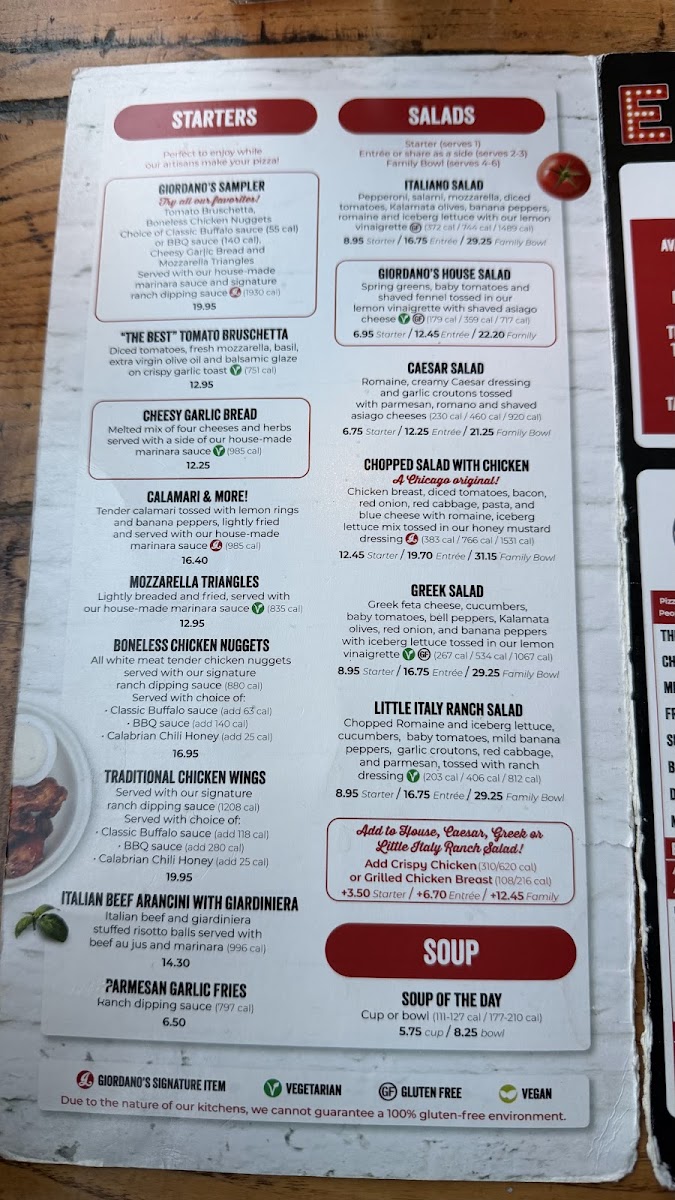 Menu Giordano's-6