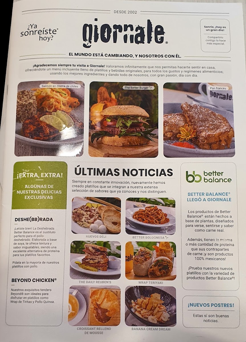 Menu Giornale City Walk-5