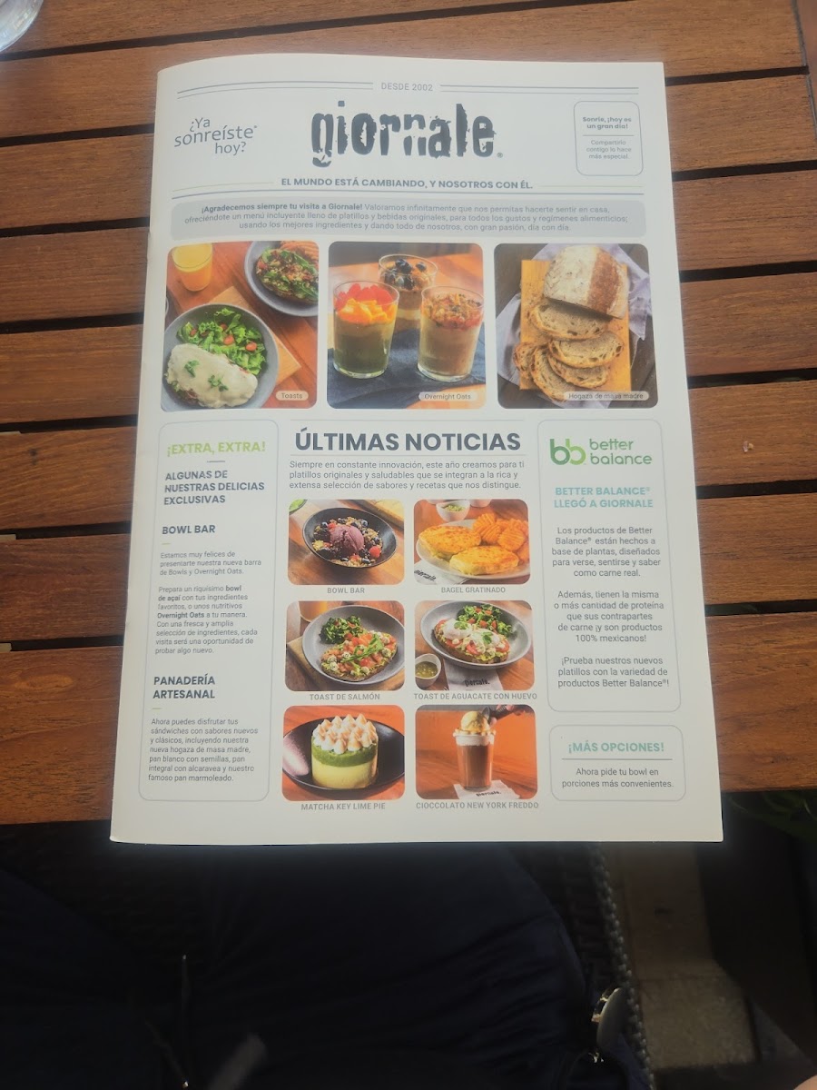 Menu Giornale City Walk-7