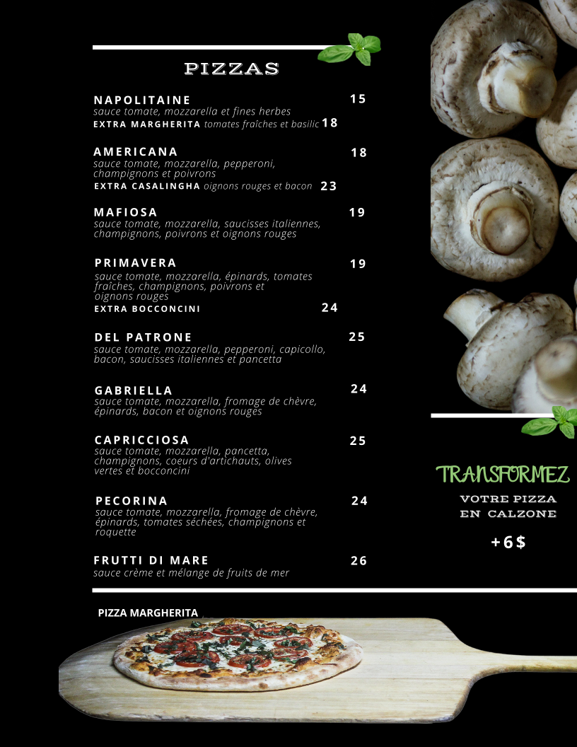 Menu Gio’S Sainte-Agathe.-3
