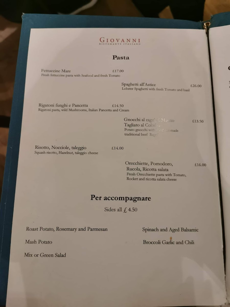 Menu Giovanni Restaurant-4