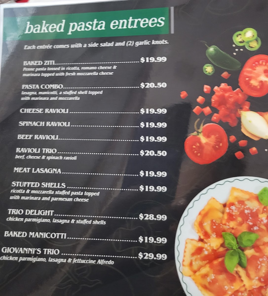 Menu Giovanni's Family Italian Restaurant-5