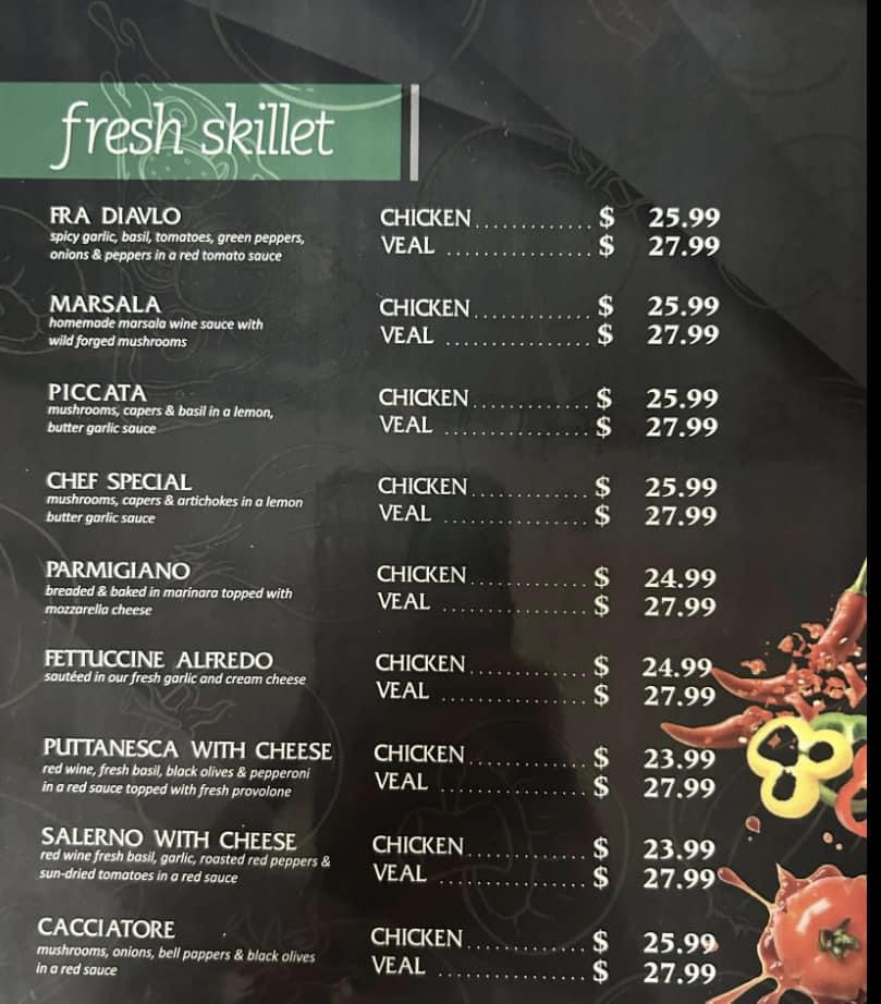 Menu Giovanni's Family Italian Restaurant-6
