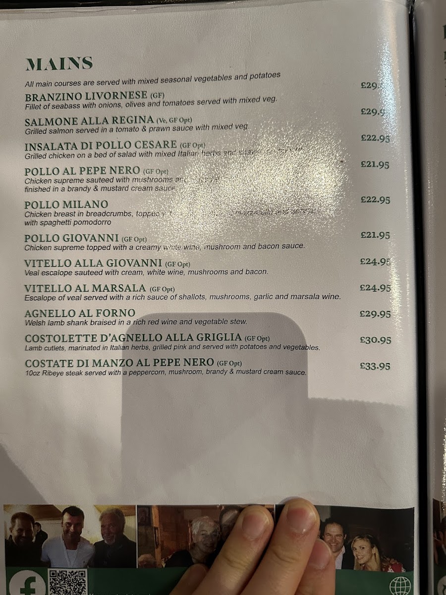 Menu Giovannis On The Hayes-5