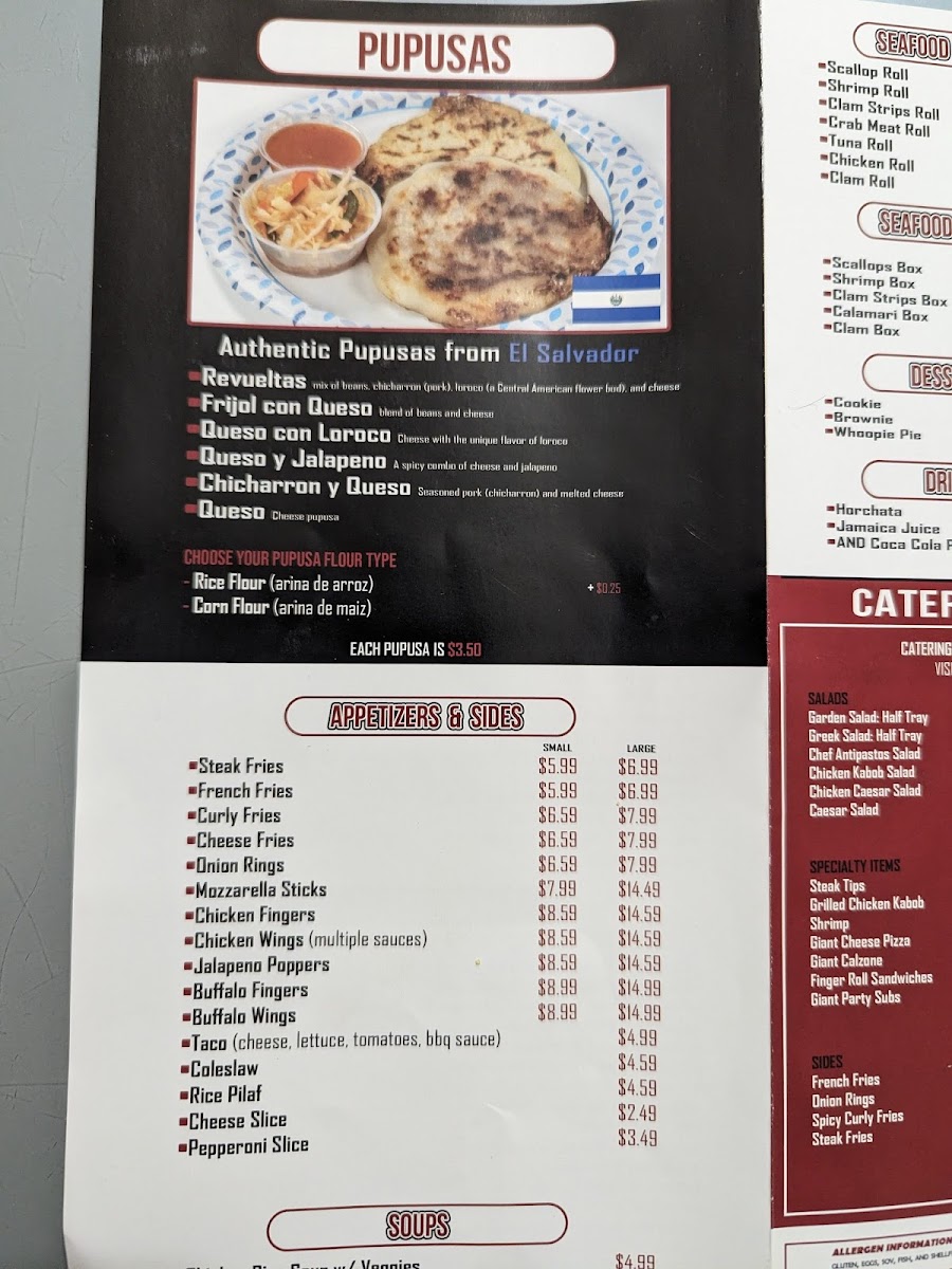 Menu Giovanni's Restaurant-9