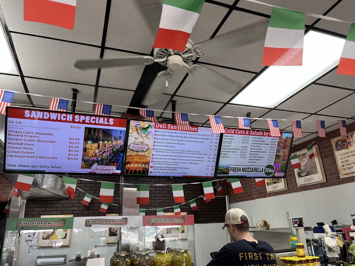 Menu Giovanni's Salumeria-6
