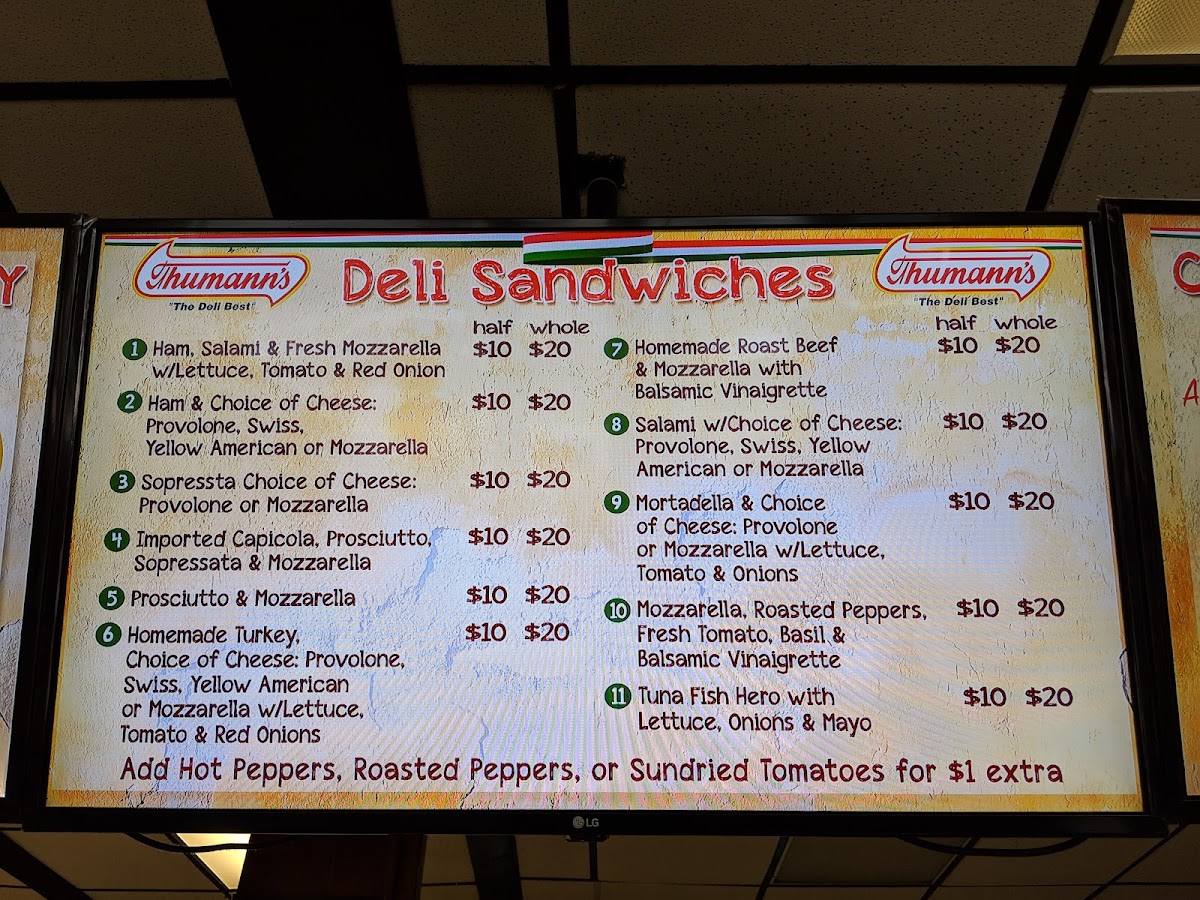 Menu Giovanni's Salumeria-9