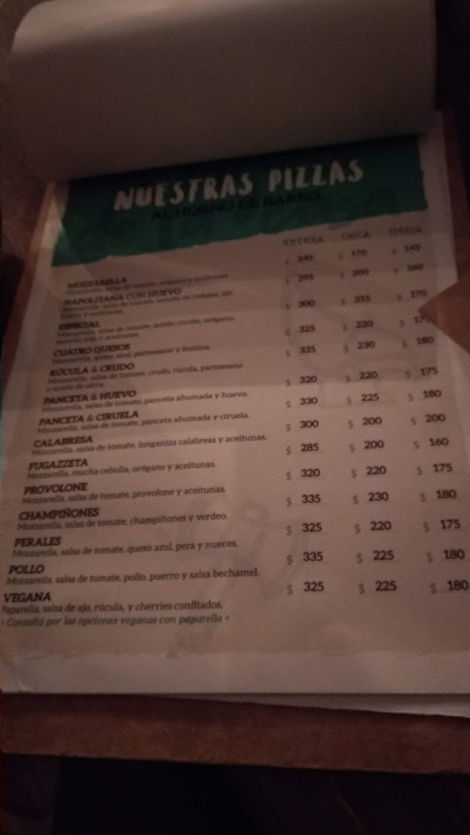 Menu Giron La Esquina-8