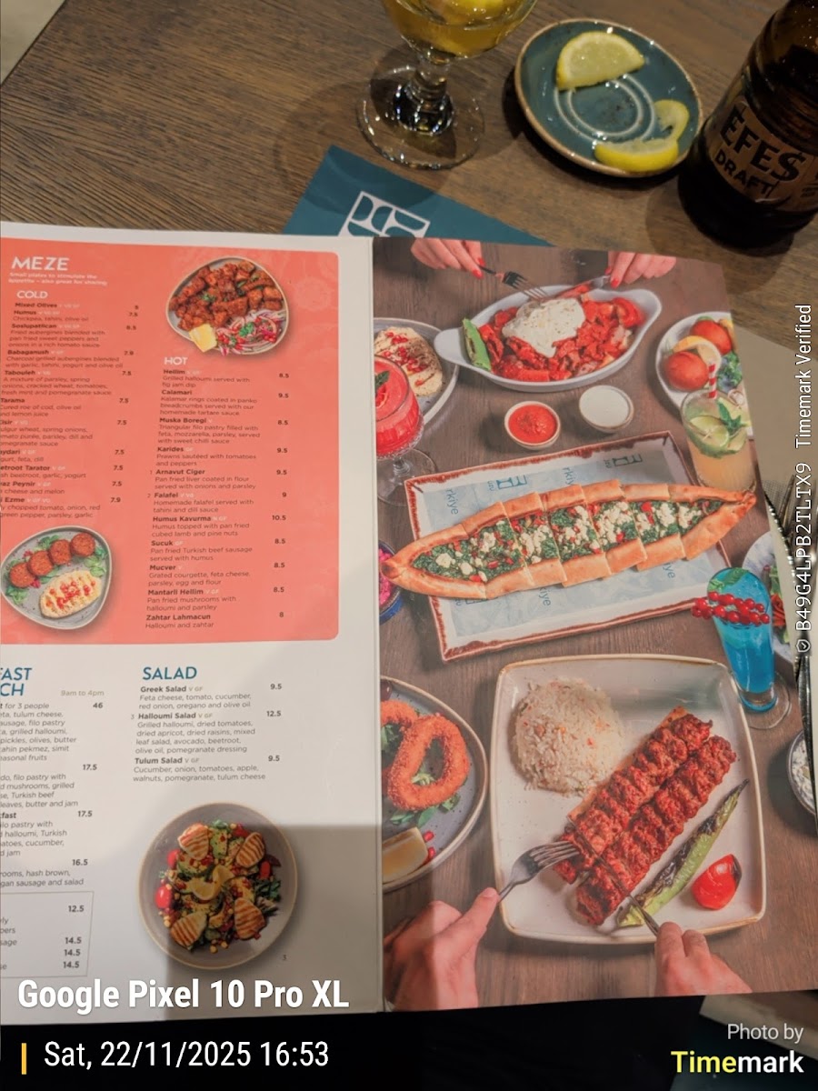 Menu Gökyüzü Green Lanes-5