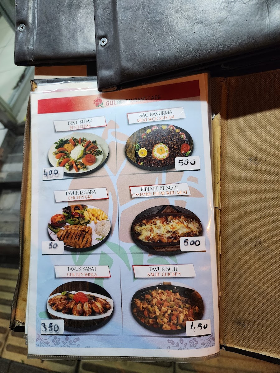 Menu Gül Pide Restoran-1